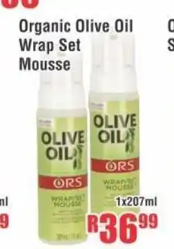 Devland Cash And Carry Organic Olive Oil Wrap Set Mousse 207ml offer