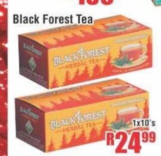 Devland Cash And Carry Black Forest Tea 1x10's offer
