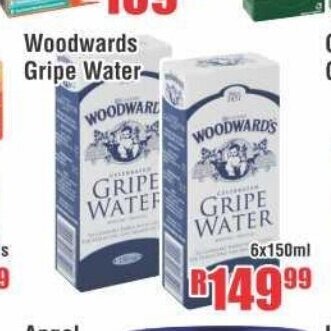Devland Cash And Carry Woodwards Gripe Water 6x150ml offer