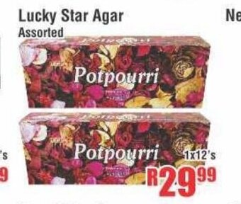Devland Cash And Carry Lucky Star Agar Assorted 1x12's offer