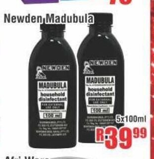 Newden Madubula 5x100ml