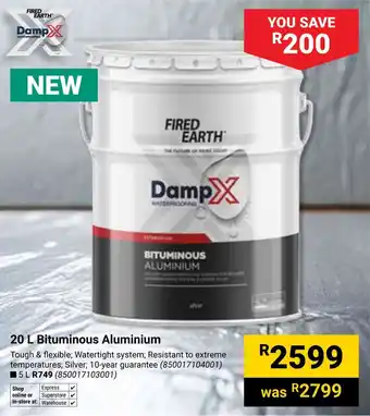 Builders Warehouse Fired Earth Bituminous Aluminium offer