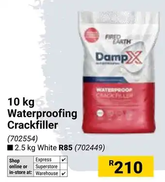 Builders Warehouse Fired Earth Waterproofing Crackfiller offer