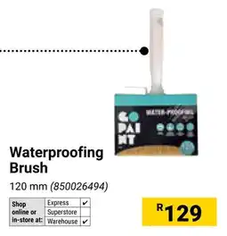 Builders Warehouse Waterproofing Brush offer