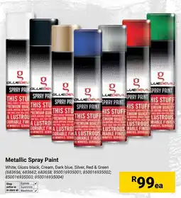 Builders Warehouse Metallic Spray Paint offer