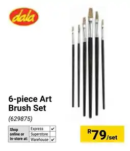 Builders Warehouse Dala Art Brush Set offer