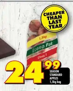 Shoprite SEASON STANDARD APPLES offer