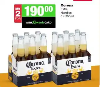 Spar Tops Corona Extra Handies offer