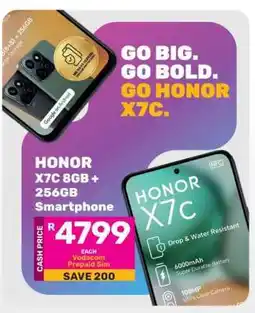 Game HONOR X7C 8GB + 256GB Smartphone offer