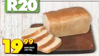 Shoprite BOERE BREAD LOAF 900g offer