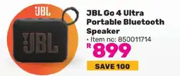 Game JBL Go 4 Ultra Portable Bluetooth Speaker offer