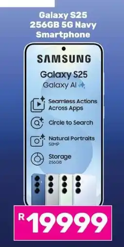 Game Galaxy S25 256GB 5G Navy Smartphone offer