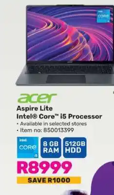 Game Acer Aspire Lite offer