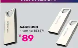 Game Hikvision 64GB USB offer