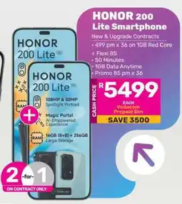 Game Honor 200 Lite Smartphone offer