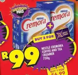 Shoprite Nestlé Cremora Coffee and Tea Creamer 750g offer