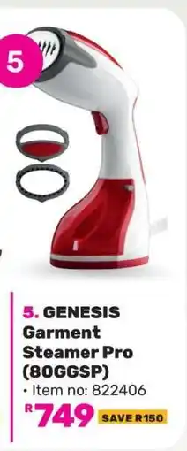 Game GENESIS Garment Steamer Pro (80GGSP) offer