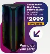 Game Samsung Sound Tower High Power Party Speaker MX-ST40B offer