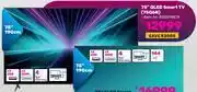Game Hisense 75 (190cm) QLED Smart TV 75Q6N offer