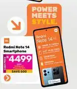 Game Mi Redmi Note 14 Smartphone-Each offer