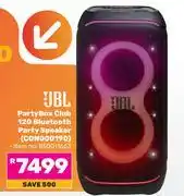 Game JBL Party Box Club 120 Bluetooth Party Speaker CON000190 offer