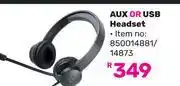 Game Aux Or USB Headset 850014881/14873 offer