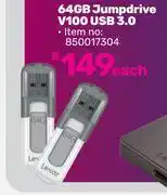 Game Lexar 64GB Jumpdrive V100 USB 3.0-Each offer