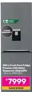 Game Defy 302Ltr Frost Free Fridge Freezer With Water Dispenser DAC639 offer