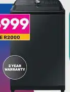 Game Samsung 27kg Top Loader Washing Machine With Bubble Storm WA27B83750V offer