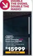 Game Defy Gemini Thermofan Plus Double Oven DB0768 offer