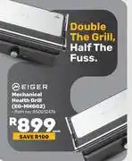 Game Eiger Mechanical Health Grill EG MHG02-Each offer