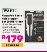 Game Wahl Home Pro Basic Hair Clipper Set 9155-1116 offer