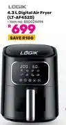 Game Logik 4.3Ltr Digital Air Fryer LT-AF52D offer