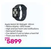 Game Apple Watch SE Midnight 40mm offer