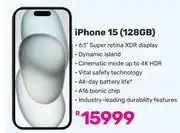 Game Apple iPhone 15 128GB offer