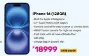 Game Apple iPhone 16 128GB offer