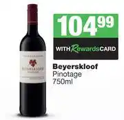 Spar Tops Beyerskloof Pinotage-750ml offer