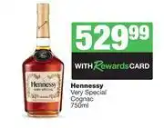 Spar Tops Hennessy Very Special Cognac-750ml offer