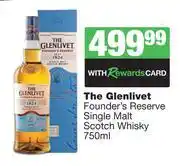 Spar Tops The Glenlivet Founder's Reserve Single Malt Scotch Whisky-750ml offer