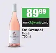 Spar Tops De Grendel Rose-750ml offer