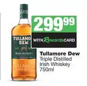 Spar Tops Tullamore Dew Triple Distilled Irish Whisky-750ml offer
