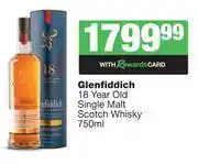 Spar Tops Glenfiddich 18 Year Single Malt Scotch Whisky-750ml offer