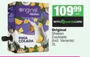 Spar Tops Original Shaken Cocktails-2L Each offer