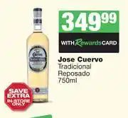 Spar Tops Jose Cuervo Tradicinoal Reposado-750ml offer