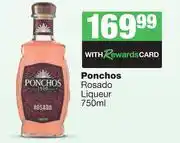 Spar Tops Ponchos Rosado Liqueur-750ml offer