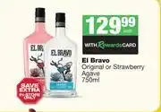 Spar Tops El Bravo Original Or Strwaberry Agave-750ml Each offer