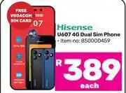 Game Hisense U607 4G Dual Sim Phone offer