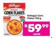 Game Kellogg's Corn Flakes-750g Each offer