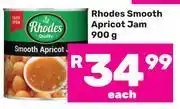 Game Rhodes Smooth Apricot Jam-900g Each offer