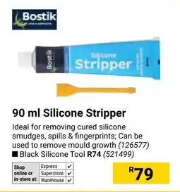Builders Warehouse Bostik Silicone Stripper offer